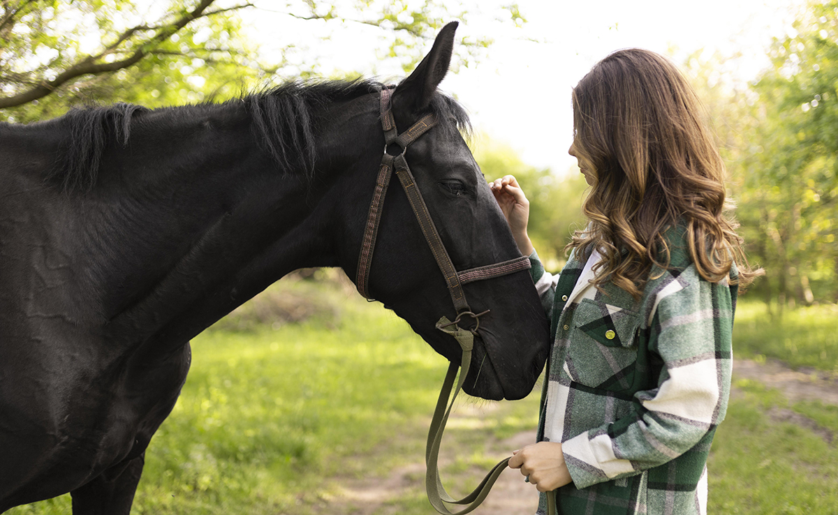 Comment votre cheval vous reconnait-il ? Le visage ? La voix ? L'odeur ?